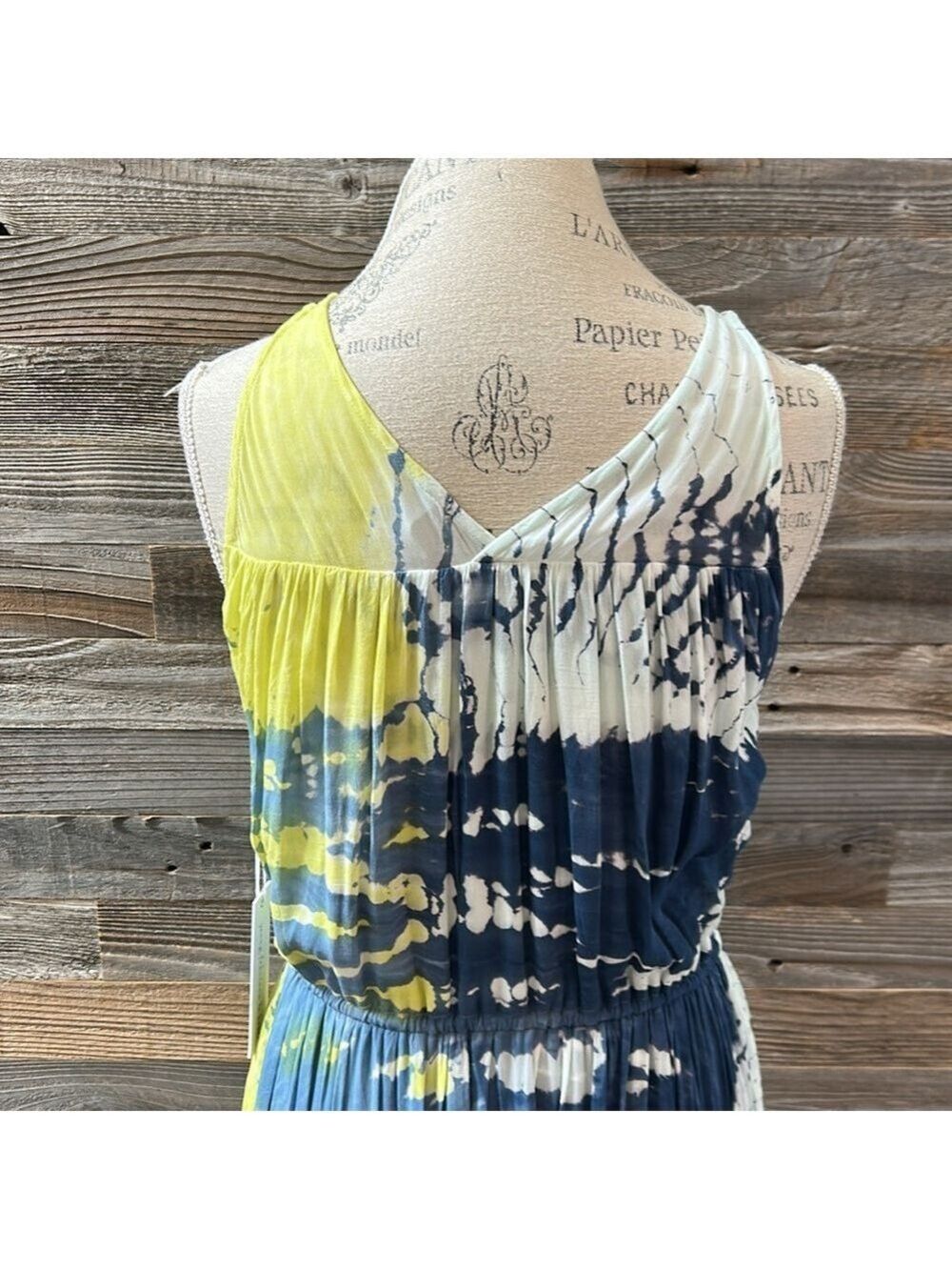NWT Young Fabulous & Broke Tie Dye Sleeveless Maxi Dress Size S/M - Picture 6 of 10